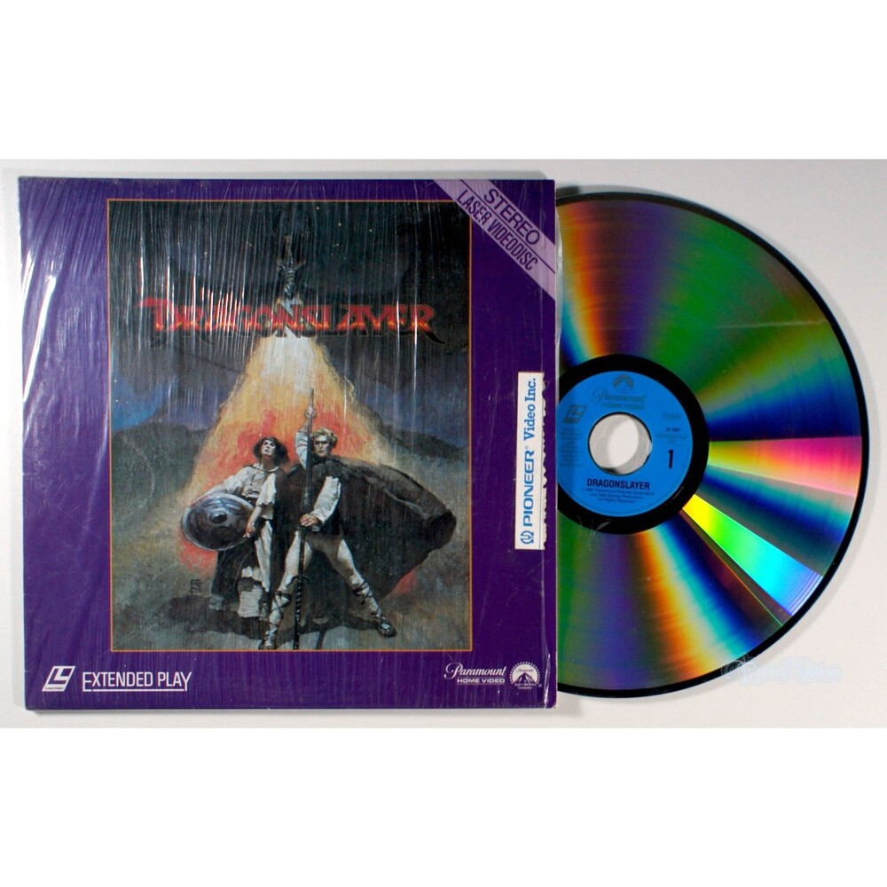 Dragonslayer (LaserDisc, 1981) • Peter Mac Nicol Caitlin Clarke, Fantasy, Stereo
